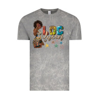 Cloud Rock afro woman loc queen Vintage Tee - texasbilliewilder