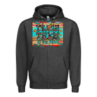 Charcoal Heather teach them to be kind Zipper Hoodie - JahusDesignShop