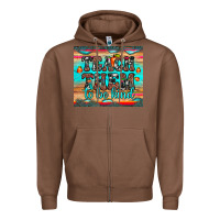 Chestnut teach them to be kind Zipper Hoodie - JahusDesignShop