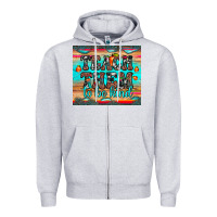 Heather Grey teach them to be kind Zipper Hoodie - JahusDesignShop