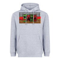 Heather Grey mama Christmas Heavyweight Hoodie - Jasminsmagicworld