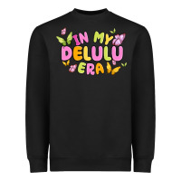 Black in my delulu era Heavyweight Sweatshirt - MaliasSmallBusiness