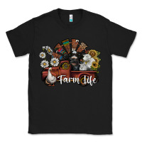 Black farm life Classic Tee - SublimationCraftShop