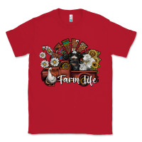 Red farm life Classic Tee - SublimationCraftShop