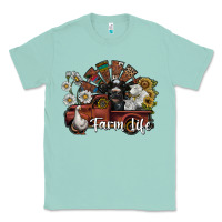 Seafoam farm life Classic Tee - SublimationCraftShop