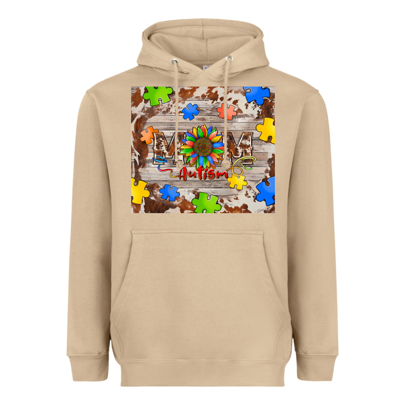 Autism Mom Heavyweight Hoodie by BarkalooDesign | Teevron