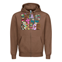 Chestnut saved by his grace Zipper Hoodie - AdoDesignShop