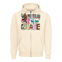Sandshell saved by his grace Zipper Hoodie - AdoDesignShop