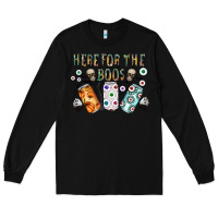 Black here for the boos Long Sleeve Tee - CowhideDigitalArt