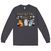 Smoke here for the boos Long Sleeve Tee - CowhideDigitalArt
