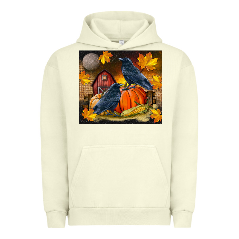 Fall Crow Urban Hoodie by LillyAllenDesigns | Teevron