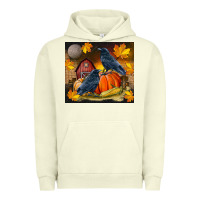 Pigment Pistachio Fall Crow Urban Hoodie - LillyAllenDesigns