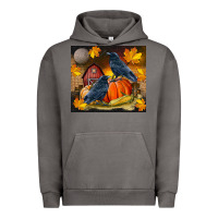 Pigment Tornado Fall Crow Urban Hoodie - LillyAllenDesigns