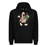 Black out here lookin like a snack Premium Hoodie - MaliasSmallBusiness