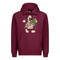 Burgundy out here lookin like a snack Premium Hoodie - MaliasSmallBusiness