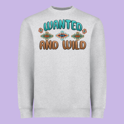 Heavyweight Sweatshirt wanted and wild