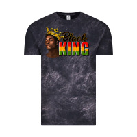 Cloud Black afro man black king Vintage Tee - texasbilliewilder