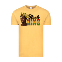 Vintage Mustard afro man black king Vintage Tee - texasbilliewilder