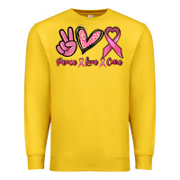 Lemon Peace love cure Premium Sweatshirt - NancyCooperArtShop