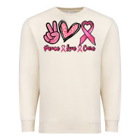 Sandshell Peace love cure Premium Sweatshirt - NancyCooperArtShop