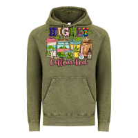 Vintage Olive highly caffeinated Vintage Hoodie - JahusDesignShop