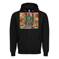 Black teach compassion kindness confidence Zipper Hoodie - JahusDesignShop