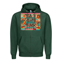 Sports Green teach compassion kindness confidence Zipper Hoodie - JahusDesignShop