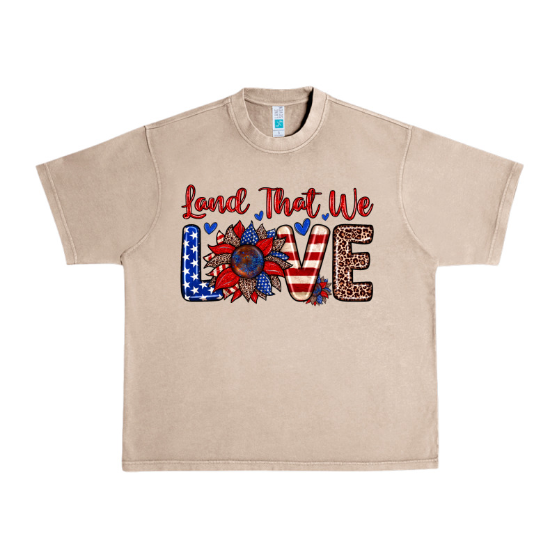 Land That We Love Urban Heavy Tee by Zillion Design Studio | Teevron
