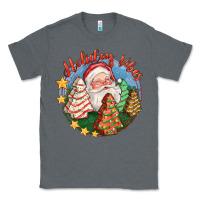 Charcoal Heather holiday vibes Classic Tee - FaDigitalArtStudio