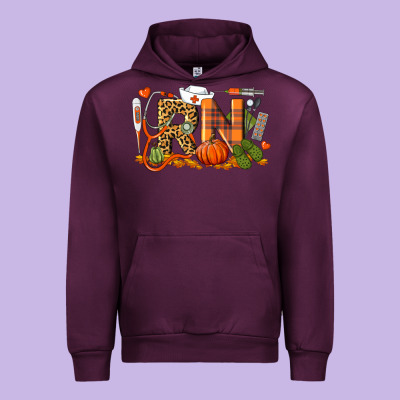 Fall Rn Registered Nurse Urban Hoodie Designed By Lillyallendesigns