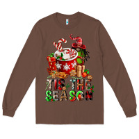 Chestnut tis the season Long Sleeve Tee - FaDigitalArtStudio