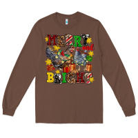 Chestnut chicken merry and bright Long Sleeve Tee - AdoDesignShop