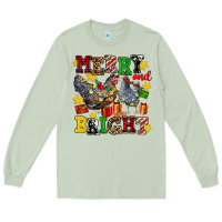 Matcha chicken merry and bright Long Sleeve Tee - AdoDesignShop