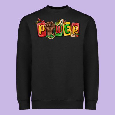Heavyweight Sweatshirt power juneteenth