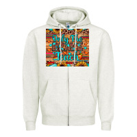 Oatmeal Heather only the brave teach Zipper Hoodie - JahusDesignShop