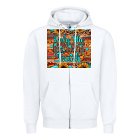 White only the brave teach Zipper Hoodie - JahusDesignShop