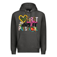Charcoal Heather my first day of preschool Premium Hoodie - NancyCooperArtShop