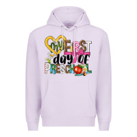 Lilac my first day of preschool Premium Hoodie - NancyCooperArtShop
