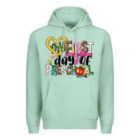 Seafoam my first day of preschool Premium Hoodie - NancyCooperArtShop