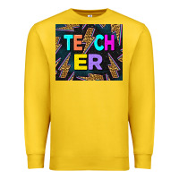 Lemon Western Teacher Flash Premium Sweatshirt - LillyAllenDesigns