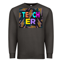 Smoke Western Teacher Flash Premium Sweatshirt - LillyAllenDesigns