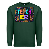 Sports Green Western Teacher Flash Premium Sweatshirt - LillyAllenDesigns