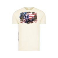 Vintage Arctic american skull Vintage Tee - Zillion Design Studio