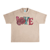 French Oak valentine's day love with boots and gemstone Urban Heavy Tee - RanaPortraitStore