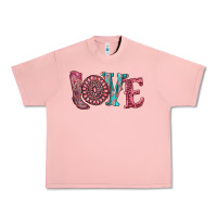 Salmon valentine's day love with boots and gemstone Urban Heavy Tee - RanaPortraitStore
