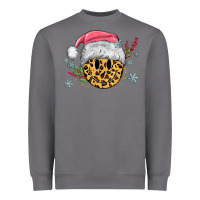 Storm leopard smiley face Heavyweight Sweatshirt - MaliasSmallBusiness