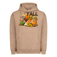 Pigment Burro Fall Vibes Fox Urban Hoodie - LillyAllenDesigns