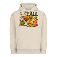 Pigment French Oak Fall Vibes Fox Urban Hoodie - LillyAllenDesigns