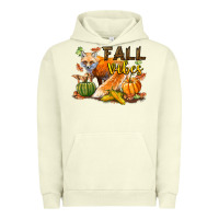 Pigment Pistachio Fall Vibes Fox Urban Hoodie - LillyAllenDesigns