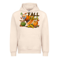 Sandshell Fall Vibes Fox Urban Hoodie - LillyAllenDesigns